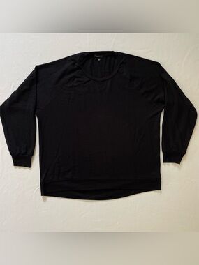 Beyond Yoga Black Slouchy Crewneck Sweatshirt Oversized Medium